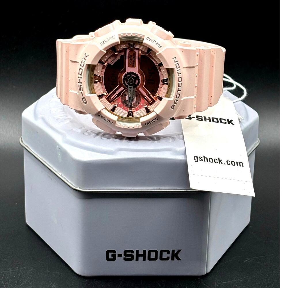 Casio G-Shock GMA-S110MP-4A1 Pink Analog Digital Women’s Watch NIBWT - Picture 4 of 17